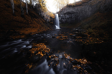 Cascade d'Entraigues, egliseneuve-d'Entraigues, Puy-de-Dome, Auvergne, France