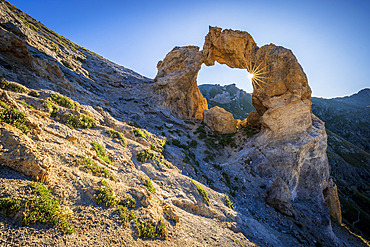 Arche de Tortisse (2550 m), Mercantour National Park, Alpes-Maritimes, France