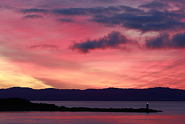 Craighouse Bay on the island of Jura at sunrise. Scotland