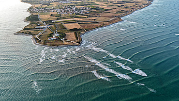 Chassiron lighthouse at the northern tip of Oleron Island - charente maritime - France