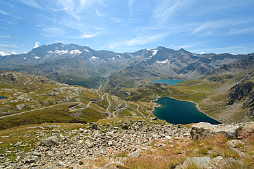 Col du Nivolet road, Val Ceresole, Gran Paradiso NP, Piedmont, Italy