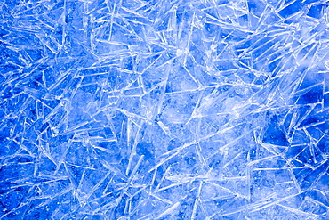 ice cristals close up view winter snow nature