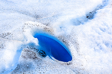 ice detail Swiss Alps Rhone glacier at the Furka pass Switzerland