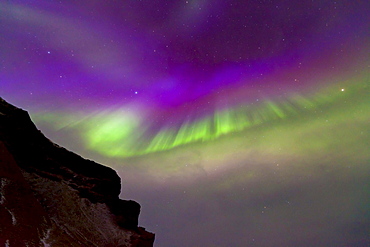 Northern Lights Southern Iceland Iceland Europe Nature Scenery