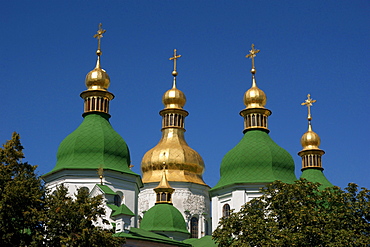 old historical cathedral St. Sophia Cathedral from beginning of 11 century since 1990 World Cultural Heritage