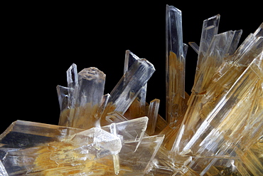 gypsum crystals cut out