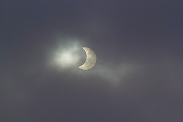 partial solar eclipse Saxony Germany Europe