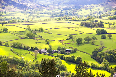 Lake District scenery near Keswick, Cumbria, UK.