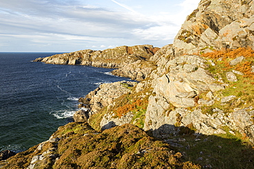 Coastal scenery near Achmelvich in Assynt, North West Highlands, Scotland, UK.