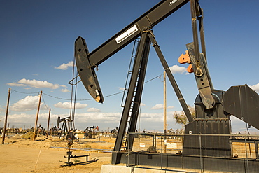 The Kern River oilfield in Oildale, Bakersfield, California, USA