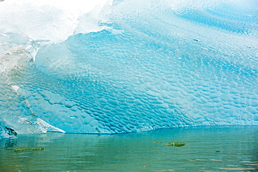 An iceberg from a glacier in northern Svalbard. All of Svalbards glaciers are retreating, even in the north of the archiapelago despite only being around 600 miles from the North Pole.