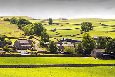 The hamlet of Feizor in the Yorkshire Dales, UK.