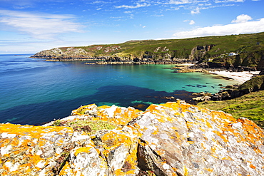 A fantastic location for a house with magnificent views below Boswednack near Gurnards head on Cornwall's North Coast, UK.