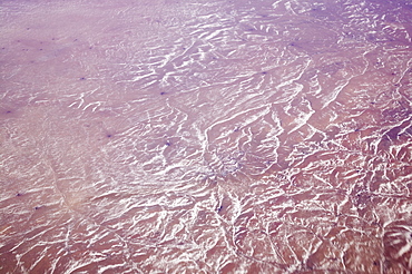 The Gobi desert from the air, China, Asia