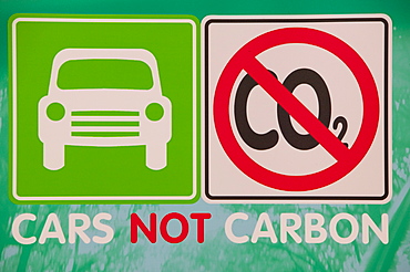 A green car show at the Eden Project, Cornwall, England, United Kingdom, Europe