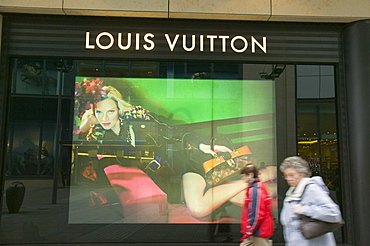 An Advert for Louis Vuitton in Manchester, England, United Kingdom, Europe