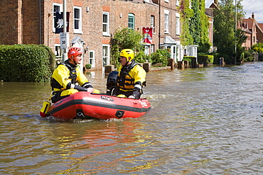 Floods of July 2007, Tewkesbury, Gloucestershire, England, United Kingdom, Europe