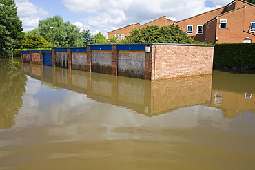 Floods of July 2007, Tewkesbury, Gloucestershire, England, United Kingdom, Europe