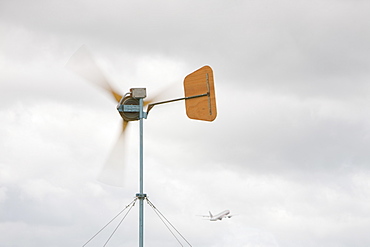 The Climate Camp protest against airport development at Heathrow and the village of Sipson that would be demolished to make way for a third runway, London, England, United Kingdom, Europe