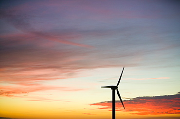 A windfarm at Camelford in Cornwall, England, United Kingdom, Europe