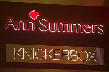 An Ann Summers sex shop in Leicester, Leicestershire, England, United Kingdom, Europe