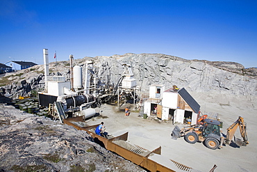 A small scale quarry in Ilulissat, Greenland, Polar Regions