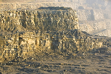 Castle Cement Quarry in Clitheroe, Lancashire, England, United Kingdom, Europe