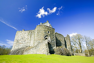 Dunstaffnage Castle near Oban, Highlands, Scotland, United Kingdom, Europe