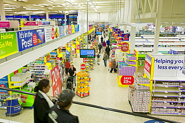 A Tesco superstore in Leicester, Leicestershire, England, United Kingdom, Europe