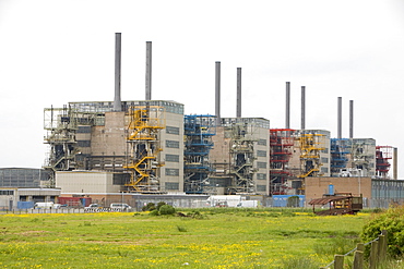 Chapelcross nuclear power station near Annan, Scotland, United Kingdom, Europe