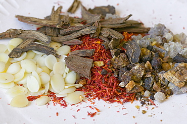 Traditional Chinese herbal medicines in a shop in Kendal, Lake District, Cumbria, England, United Kingdom, Europe