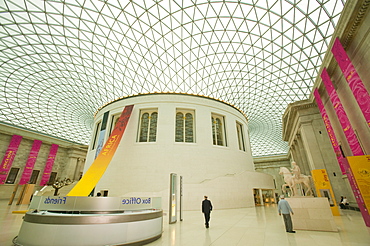 The Great Court in the British Museum, Bloomsbury, London, England, United Kingdom, Europe