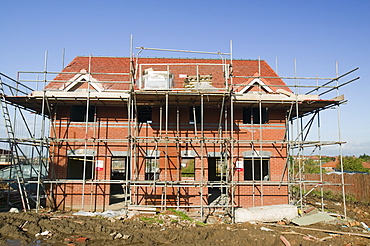 Building new houses in Carlisle, Cumbria, England, United Kingdom, Europe