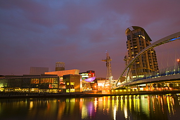 The Lowry Centre in Salford Quays, Manchester, England, United Kingdom, Europe