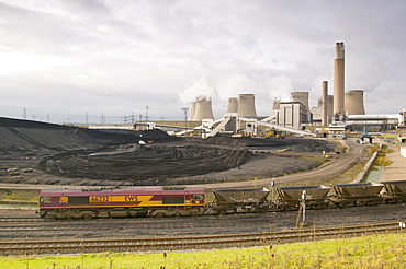 Ratcliffe on Soar coal fired power station in Nottinghamshire, England, United Kingdom, Europe