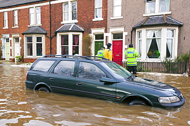 In January 2005 a severe storm hit Cumbria that created havoc on the roads and toppled over one million trees, Cumbria, England, United Kingdom, Europe