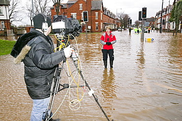 In January 2005 a severe storm hit Cumbria that created havoc on the roads and toppled over one million trees, Cumbria, England, United Kingdom, Europe