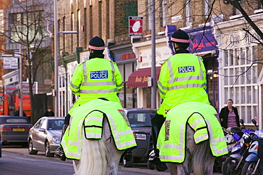 Mounted police in London, England, United Kingdom, Europe