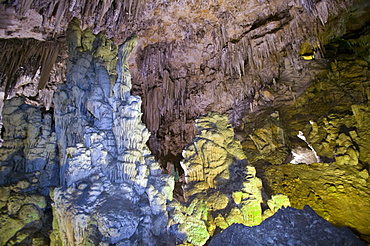 A show cave at Nerja, Andalucia, Southern Spain, Europe