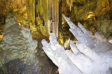 A show cave at Nerja, Andalucia, Southern Spain, Europe