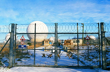 An early warning radar station on the Moors near Harrogate, Yorkshire, England, United Kingdom, Europe