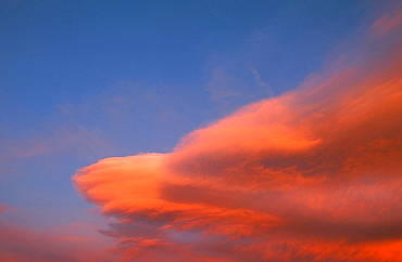 Cloud at dawn in United Kingdom, Europe