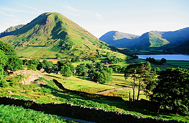 Hartsop and Brotherswater in the Lake District National Park, Cumbria, England, United Kingdom, Europe