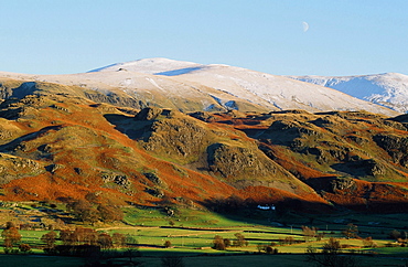 The Helvellyn Range in the Lake District National Park, Cumbria, England, United Kingdom, Europe