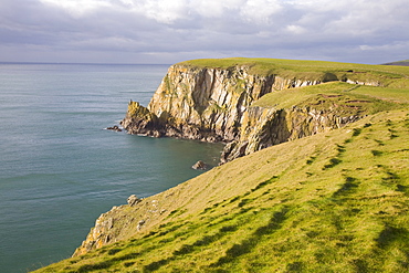 Coastal scenery on the Mull of Galloway Scotland most southerly tip, Scotland, United Kingdom, Europe