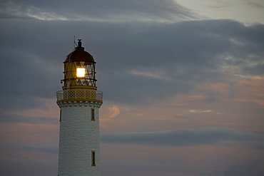 The Lighthouse on the Mull of Galloway on the Rhins of Galloway, Scotland, United Kingdom, Europe