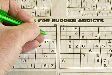 A sudoku puzzle