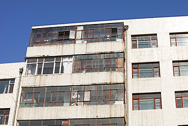 An old apartment block in Suihua, Heilongjiang province, China, Asia