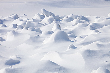 The city of Heihe on the Chinese Russian border was particularly badly hit by heavy snowfall in March 2009, Heilongjiang, China, Asia