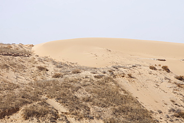 Ever drier conditions and creeping desertification in Shanxi province, China, Asia